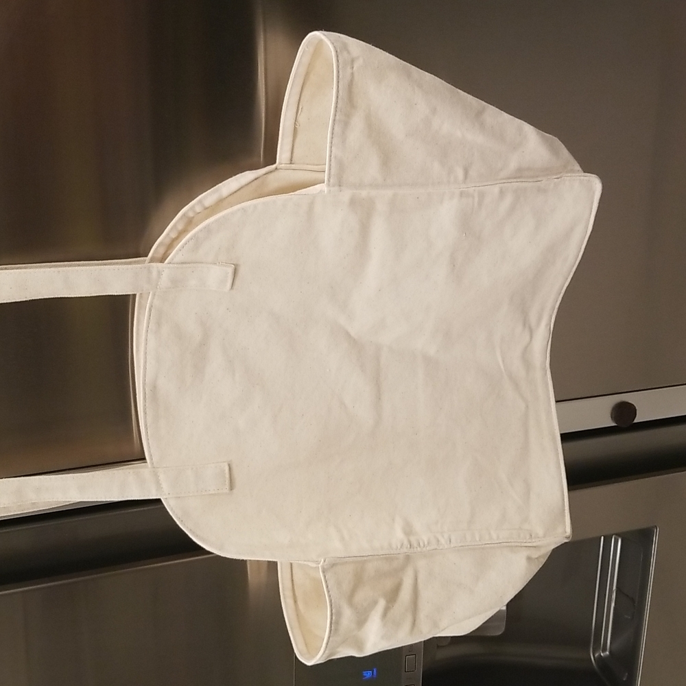 ๐CULT GAIA๐ Reusable Tote Bag Canvas Carryall Logo Recycled Cotton Cream - Picture 10 of 12